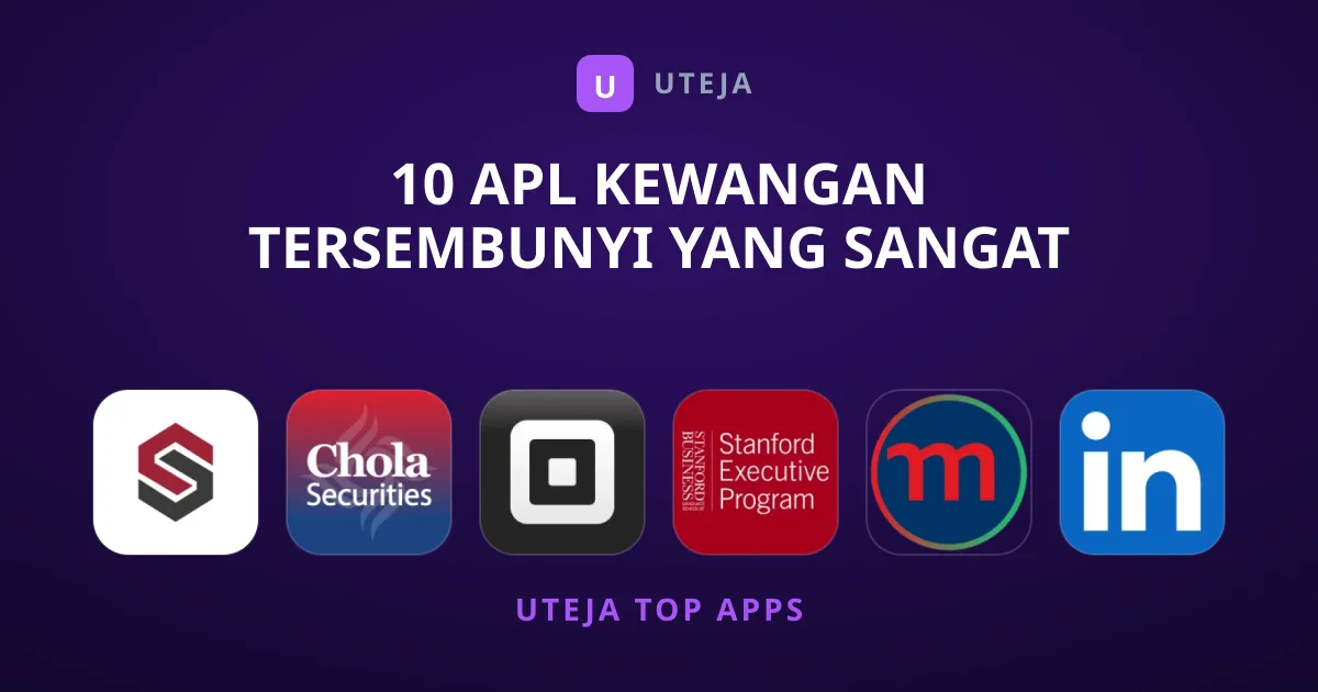 10 Apl Kewangan Tersembunyi Yang Sangat Bernilai Tinggi